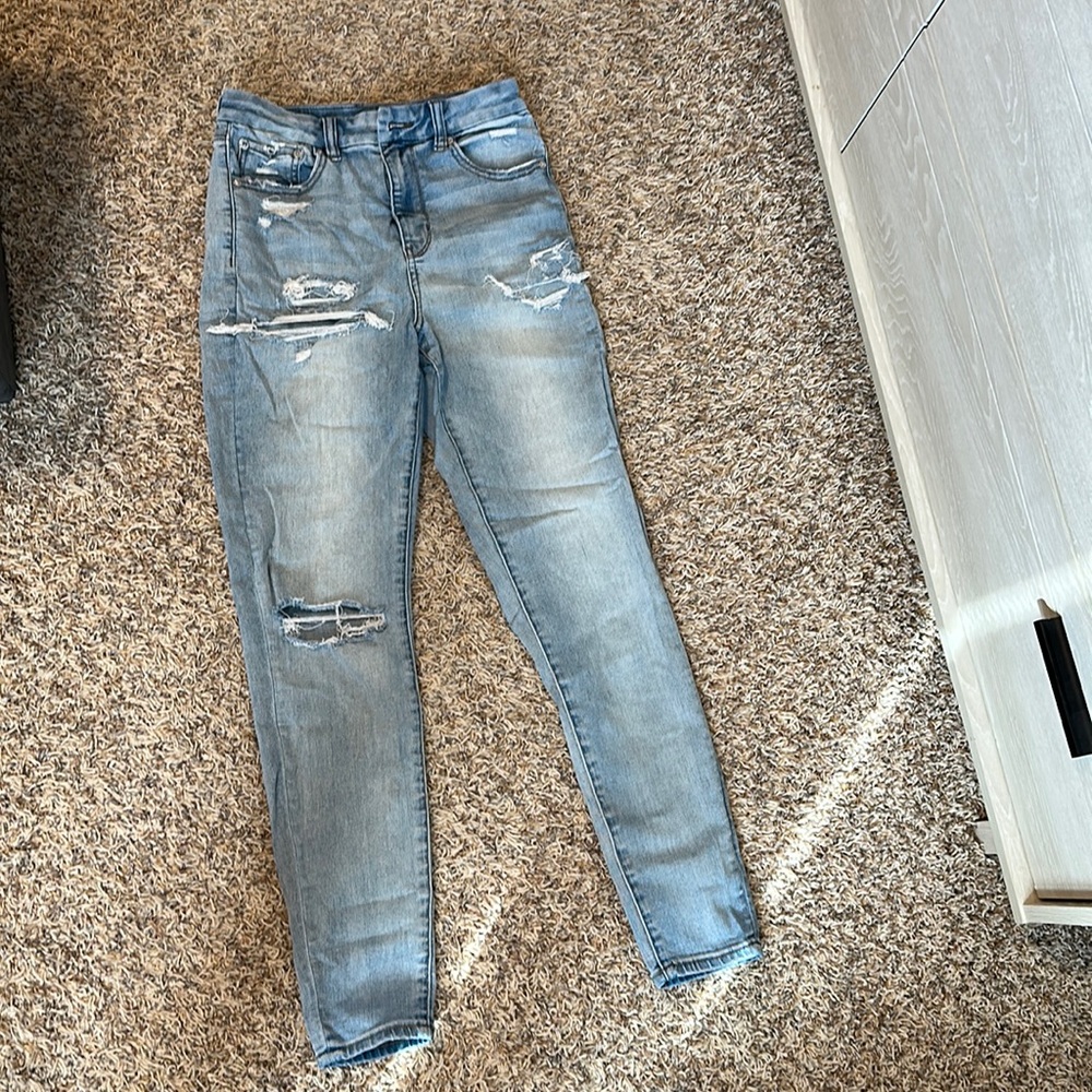 American Eagle curvy super high rise jegging